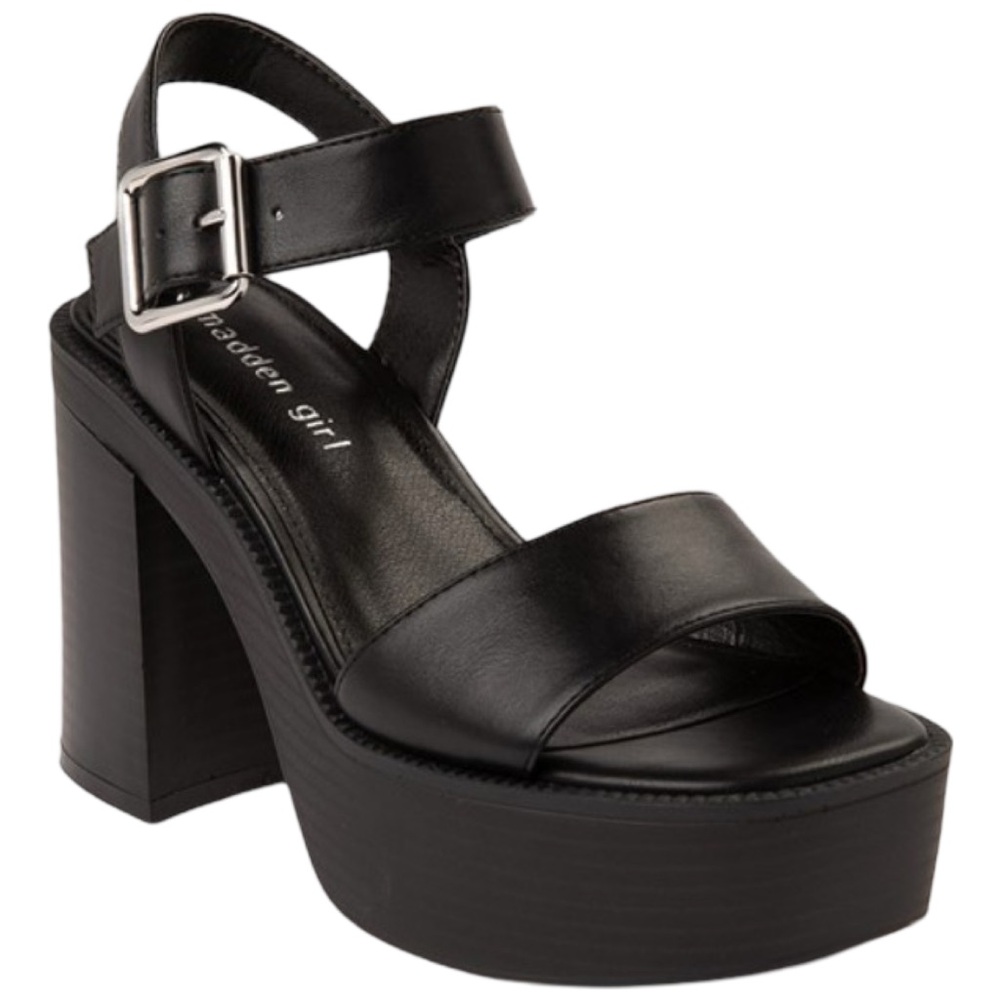 NIB Madden Girl Goldie Platform Sandals